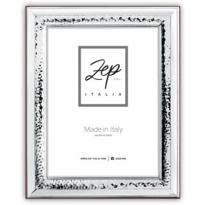 Trevi High Gloss Frame 15x20 cm silver