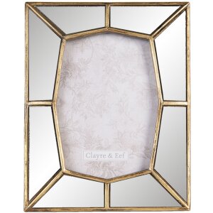 Photo frame gold 19x2x24 cm - 13x18 cm 2F0789