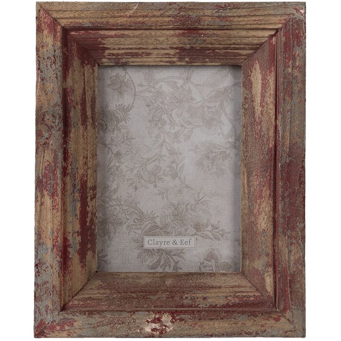 Photo frame red 26x3x21 cm - 15x20 cm 2F0795