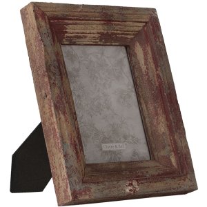 Photo frame red 26x3x21 cm - 15x20 cm 2F0795