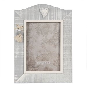 Photo frame gray 20x2x27 cm - 13x18 cm 2F0813