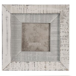 Photo frame gray 15x2x15 cm - 7x7 cm 2F0816