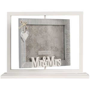 Photo frame gray 29x6x22 cm - 18x13 cm 2F0817