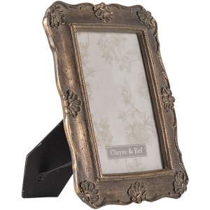 Photo frame gold 14x2x19 cm / 10x15 cm 2F0827