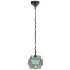 Pendant light Tiffany blue Ø 25x90 cm E14-max 1x40W 5LL-6094