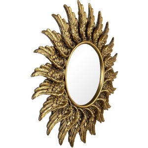 Mirror gold Ø 47x3 cm 62S229