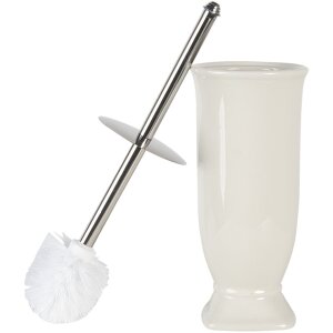 Toilet brush holder white Ø 12x26 cm 64736