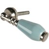 Doorknob blue 2x6 cm 64768