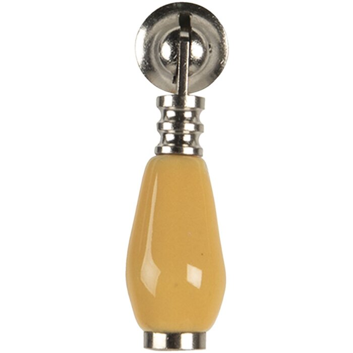 Doorknob yellow 2x6 cm 64769