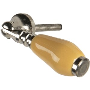 Doorknob yellow 2x6 cm 64769