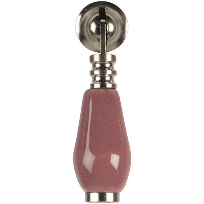 Doorknob pink 2x6 cm 64770