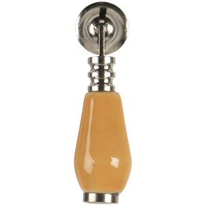 Doorknob yellow 2x6 cm 64772