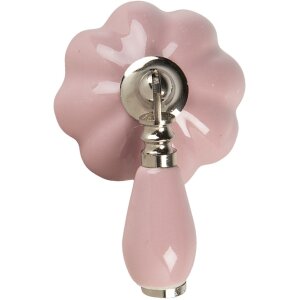 Doorknob pink 4x8x6 cm 64777