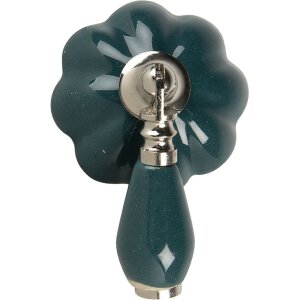 Doorknob green 4x8x6 cm 64780