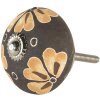 Doorknob brown 4x6 cm 64789