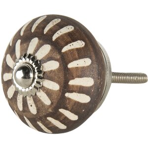 Doorknob gray 4x6 cm 64791