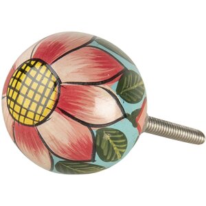 Doorknob multicolored 3x7 cm 64800