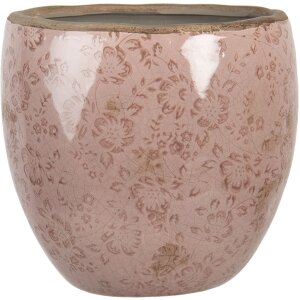 Flower pot pink Ø 18x17 cm 6CE1250M