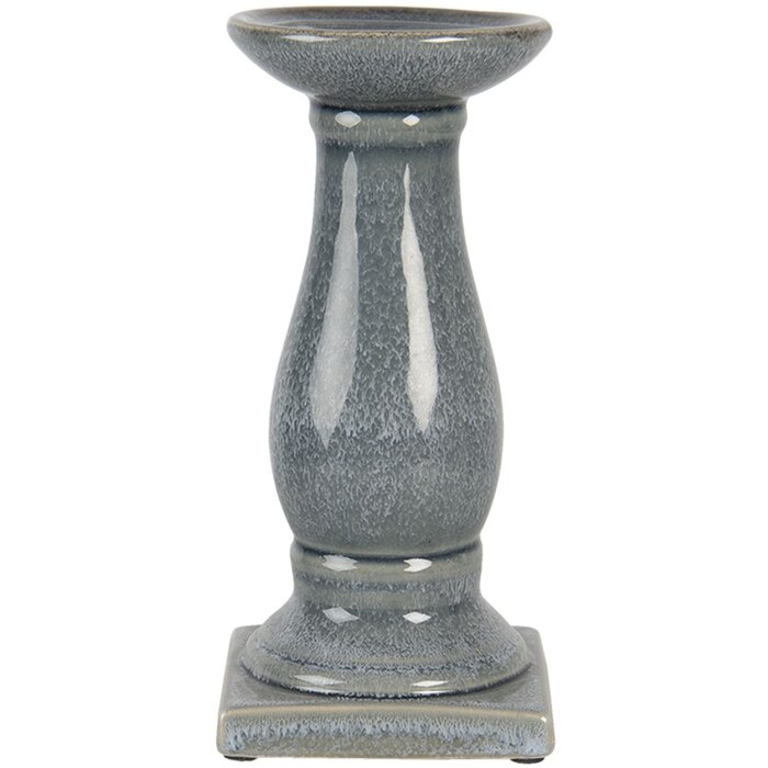 Candelstick gray Ø 12x25 cm 6CE1261M