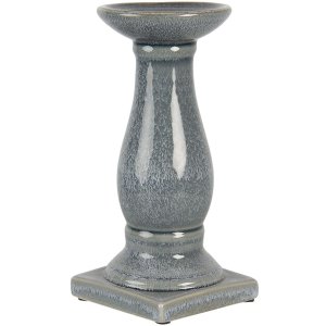 Candelstick gray Ø 12x25 cm 6CE1261M