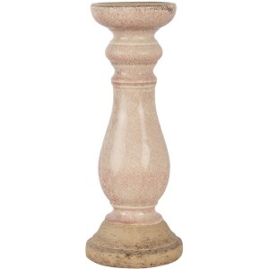 Candelstick pink Ø 14x36 cm 6CE1268M