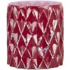 Tealight - candle holder red Ø 10x11 cm 6GL3207