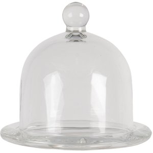 Clayre & Eef 6GL3420 Bell Ø 12x12 cm glass...