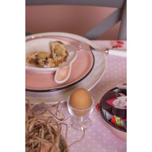 Egg cup transparent 6 cm 6GL3421