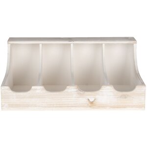 Cutlery tray white 41x28x17 cm 6H1991