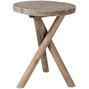 Plant table brown Ø 24x32 cm 6H2023