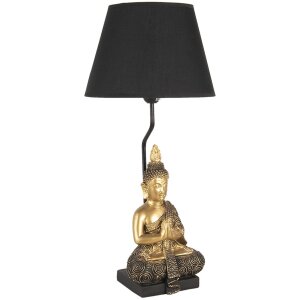 Table lamp black Ø 28x60 cm E27-max 1x60W 6LMC0037