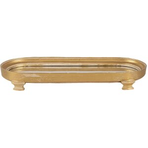 Decorative bowl gold 36x4x13 cm 6PR3236