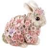 Decoration rabbit multicolored 19x12x18 cm 6PR3333