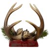 Stocking hanger antlers multicolored 18x24x15 cm 6PR3421