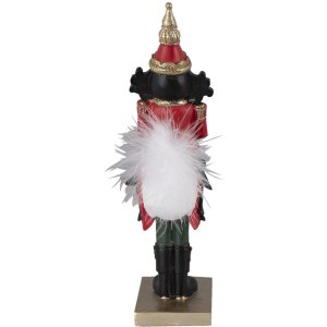 Decoration nutcracker multicolored 12x6x25 cm 6PR3454