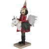 Decoration nutcracker multicolored 12x6x25 cm 6PR3454