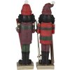 Decoration nutcracker (set 2 pcs.) multicolored 6x5x17 cm 6PR3457