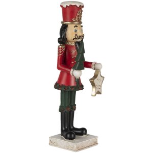 Decoration nutcracker (set 2 pcs.) multicolored 12x10x35 cm 6PR3461