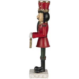 Decoration nutcracker (set 2 pcs.) multicolored 12x10x35 cm 6PR3461