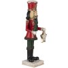 Decoration nutcracker (set 2 pcs.) multicolored 12x10x35 cm 6PR3461