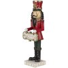 Decoration nutcracker (set 2 pcs.) multicolored 12x10x35 cm 6PR3461