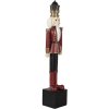 Decoration nutcracker red 5x5x27 cm6 6PR3477