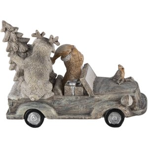 Decoration animals in car multicolored 16x8x11 cm 6PR4639