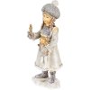 Decoration child gray 8x7x19 cm 6PR4667