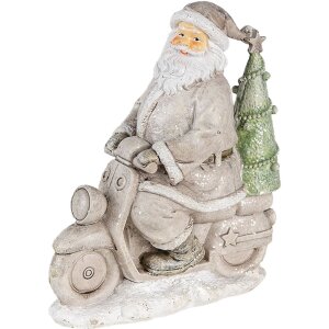 Santa  silver 12x6x14 cm 6PR4725