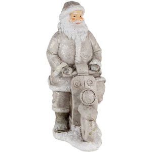 Santa  silver 12x6x14 cm 6PR4725