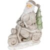 Santa  silver 12x6x14 cm 6PR4725