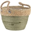 Basket (set 3 pcs.) multicolored Ø 24x25 - Ø 22x23 - Ø 17x20 cm 6RO0516