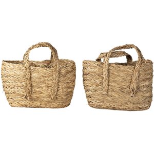 Basket (set 3 pcs.) brown Ø 31x22-34 - Ø...