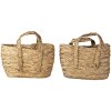 Basket (set 3 pcs.) brown Ø 31x22-34 - Ø 29x20-31 cm 6RO0534